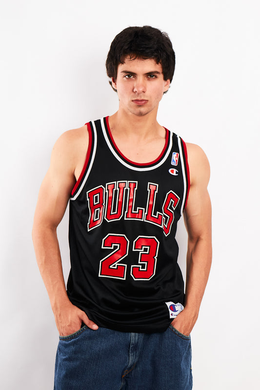 1990 Vintage Champion x NBA Chicago Bulls #23 Jordan Jersey (M)