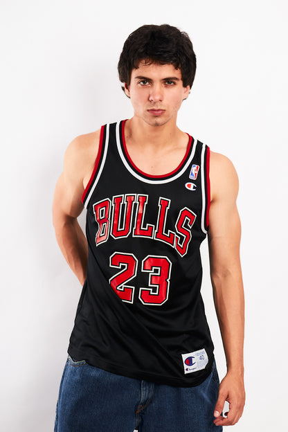 1990 Vintage Champion x NBA Chicago Bulls #23 Jordan Jersey (M)