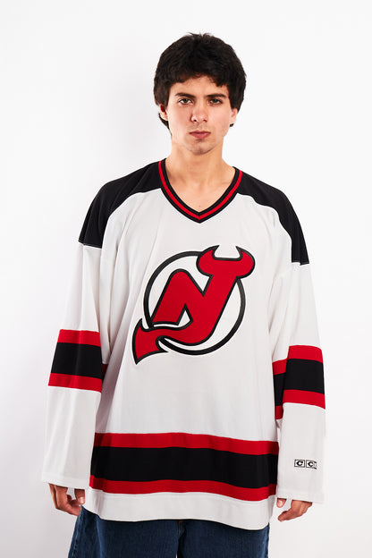 1990 Vintage CCM x NHL New Jersey Devils Jersey (L/XL)