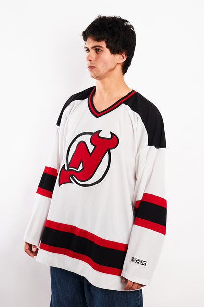 1990 Vintage CCM x NHL New Jersey Devils Jersey (L/XL)