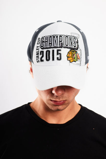 2015 Reebok NHL Chicago Blackhawks Stanley Cup Cap