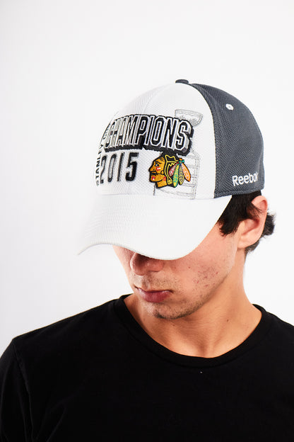 2015 Reebok NHL Chicago Blackhawks Stanley Cup Cap