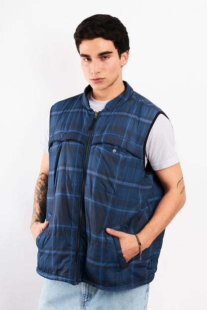 2000 Chaps Tartan Vest (L/XL)