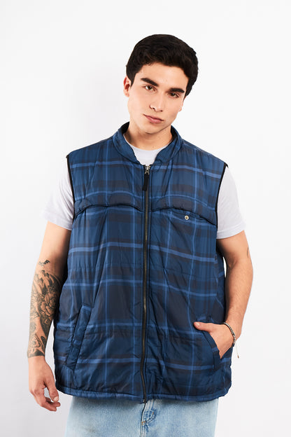 2000 Chaps Tartan Vest (L/XL)