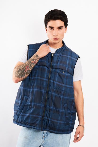 2000 Chaps Tartan Vest (L/XL)