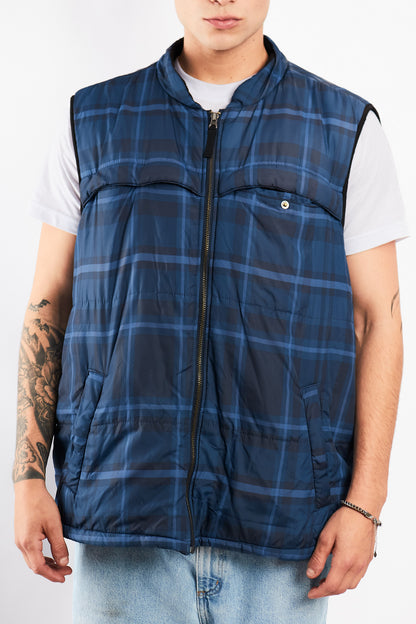 2000 Chaps Tartan Vest (L/XL)